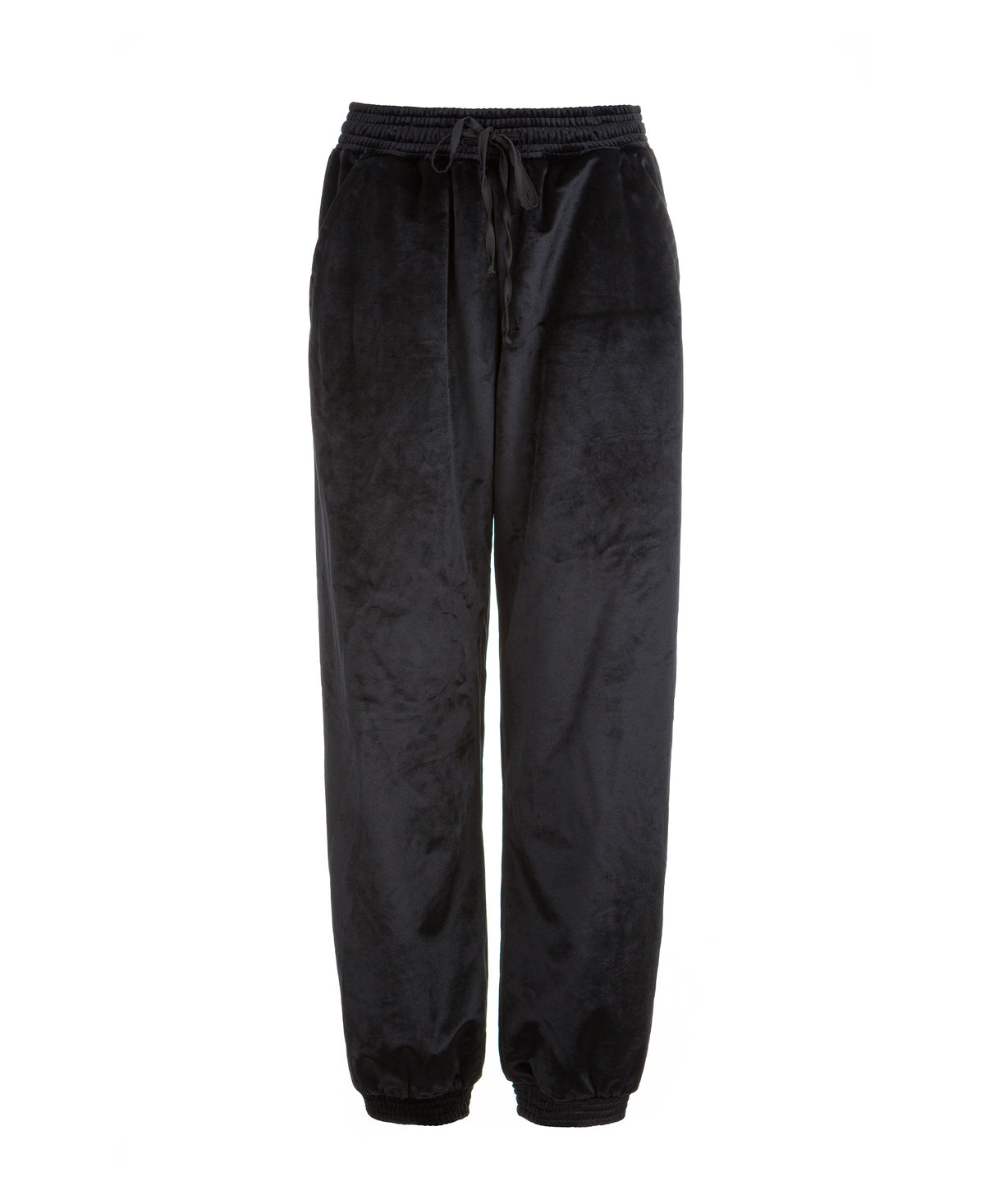 BABY KRYSTAL VELVET PANTS - BLACK | The Gold Key